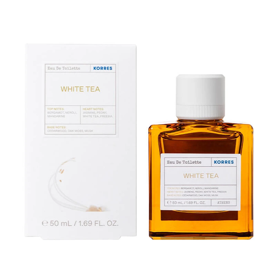 KORRES Eau de Toilette Weißer Tee Damenparfüm Weißer Tee 50ml