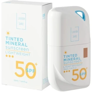 LAVISH CARE Crème solaire minérale teintée SPF 50+ No3 Dark 50ml