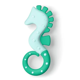 NUK Teething Ring All Stages "Hippocampus" From 3 Months In Various Colors - Green
