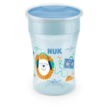 NUK Magic Cup Training Cup with rim & lid 8m+ 230ml In Various Colours - Blue