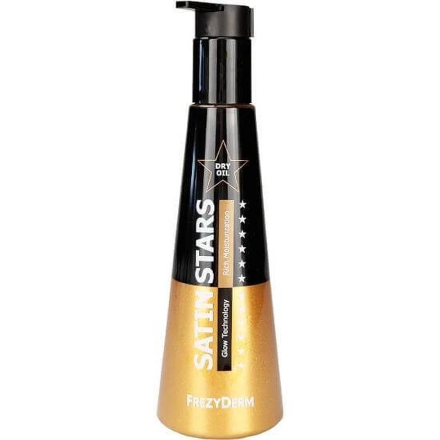FREZYDERM Satin Stars Goud Brons Sprankelende Gloed Droge Olie 250ml