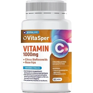 VITASPER Vitamin C Vitamin C zur Unterstützung des Immunsystems, der Haut und der antioxidativen Wirkung 60 Tabletten