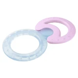 NUK Teething Ring Set Cool From 3 Months In Various Colors - Pink