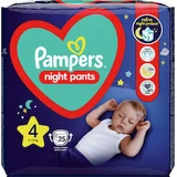 PAMPERS Nachthöschen Baby Nachthöschen Nr.4 9-15Kg 25 Stück Value Pack