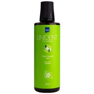 UNIDENT Pharma Mouthwash Fresh Breath Mouthwash Against Odour, 500ml