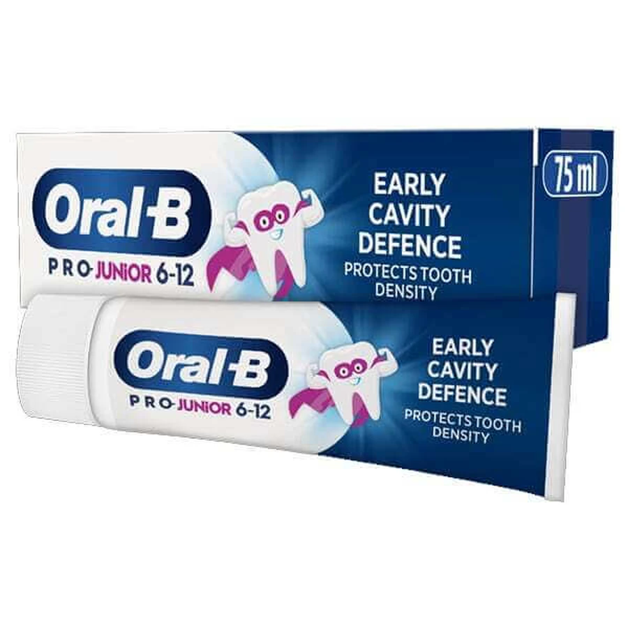 ORAL-B Junior Tandpasta Voor Kinderen 6-12 jaar 75ml