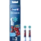 ORAL B Vervanging elektrische opzetborstels voor 3+ jaar 2 stuks