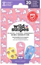 AMBITAS Wild Stripes Kids Fantasy Kids Stickers in 3 Sizes 20 Pieces