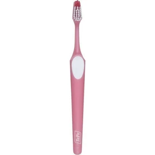 TEPE Nova Cepillo de Dientes Mediano En Varios Colores - Rosa-Blanco