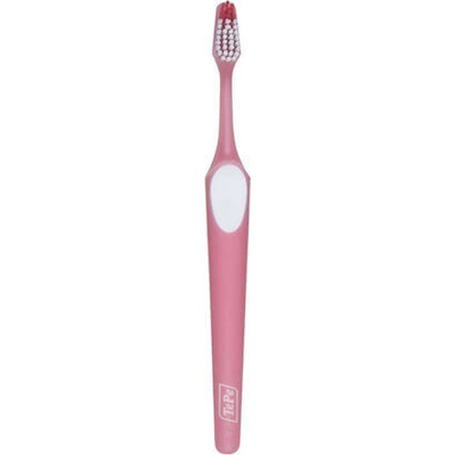 TEPE Nova Cepillo de Dientes Mediano En Varios Colores - Rosa-Blanco