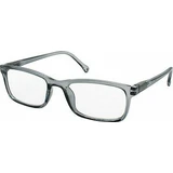 EYELEAD Prescription Glasses - Reading Glasses With Coquina Frame Transparent Grey E181 +3.50
