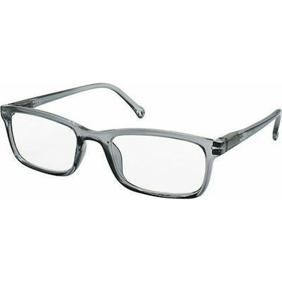 EYELEAD Bril op sterkte - Leesbril met Coquina montuur Transparant Grijs E181 +3,50