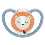 NUK Perfect Match Air Night Silicone Soother for 0-6 months, with pouch