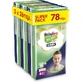 BABYLINO Broekje Katoen Zacht No8 Voor 20+kg (3 Verpakkingen van 26 stuks) 78 stuks