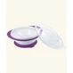 NUK Etensbakje met 2 deksels Easy Learning Blue 6m+ In verschillende kleuren - Paars