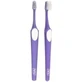 TEPE Supreme Soft Soft Toothbrush with Small Head in Various Colors - Purple-White