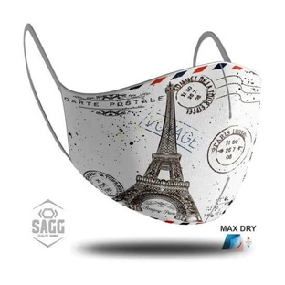 SAGG Women's Fabric Mask Paris