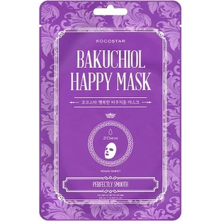 KOCOSTAR Bakuchiol Happy Mask Face Mask With Bakuchiol For Renewed & Smooth Skin 1 piece