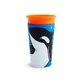 Munchkin Miracle 360° Deco Sippy Cup Sticlă educațională pentru copii "Orca" 266ml