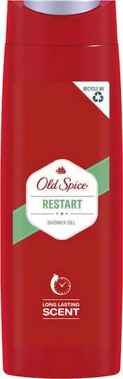 OLD SPICE Restart Shower Gel Men's Shampoo-Shower Gel 400ml