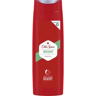 OLD SPICE Restart Gel de Ducha Champú-Gel de Ducha para Hombre 400ml