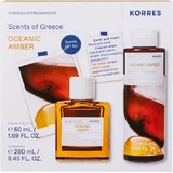 KORRES Promo Oceanic Amber Eau De Toilette Herrenparfüm 50ml & Oceanic Amber Duftendes Duschgel 250ml