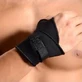 ANATOMIC LINE 5071 Esposas elásticas con pulgar y atadura en color negro