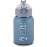 NAVA Thermos Stainless Steel Bottle We Care Blue 350ml (10-110-002)