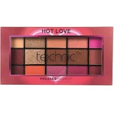 TECHNIC Eyeshadow Pressed Pigment Hot Love Palette with 15 shades