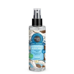 NATURA SIBERICA Organic Shop Body Desserts Kokosmelk, Hydraterende Body Mist, 200 ml