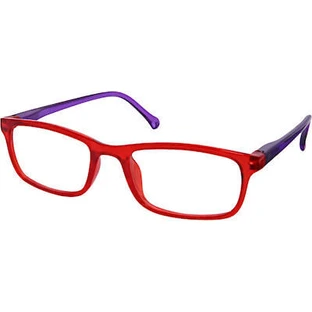 EYELEAD Leesbril-Presbyopie Met Paars-Rode Rode Bril E215 +4,00