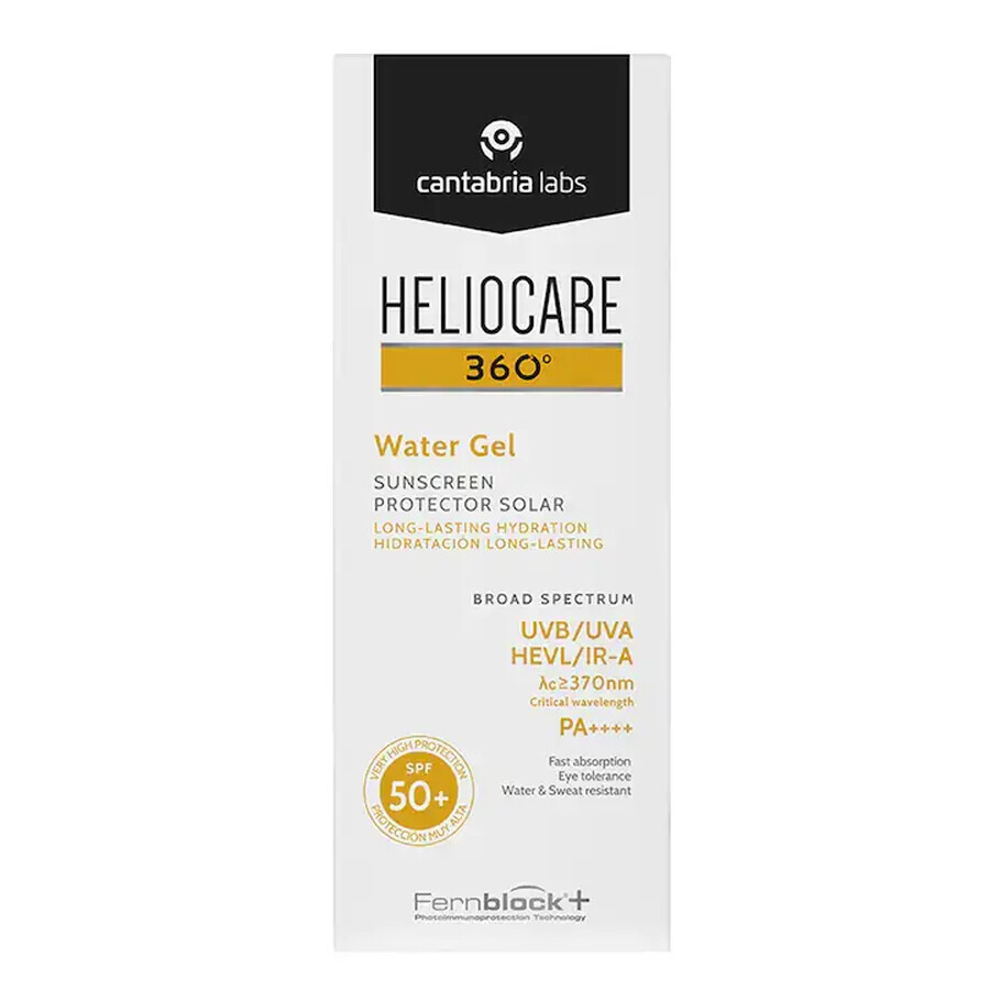 Sunscreen gel with SPF 50+ Heliocare 360, 50 ml, Cantabria Labs