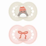 MAM Silicone Pacifier Original Winter Limited Edition For 16+ Months - Penguin / Ribbon
