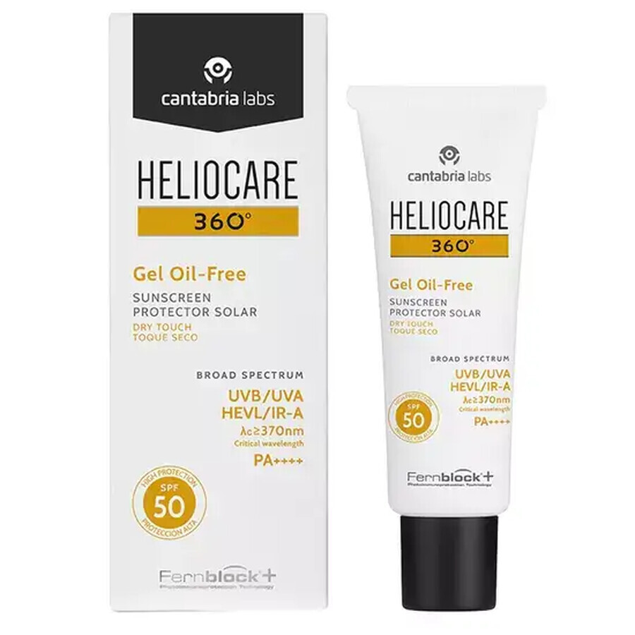 Comprar Heliocare 360 Gel de Protección Solar Textura Seca con FPS 50, 50 ml, Cantabria Labs Heliocare 360 Gel de Protección Solar Textura Seca con FPS 50, 50 ml, Cantabria Labs
