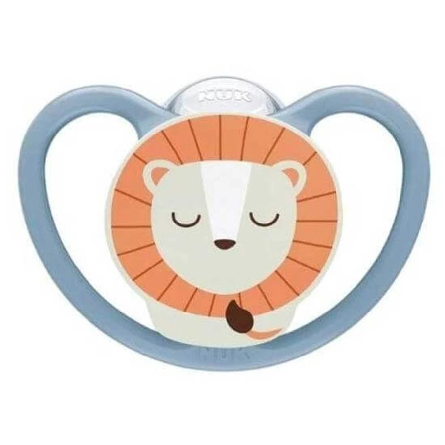 NUK Perfect Match Air Night Silicone Soother for 6-18 months, with pouch