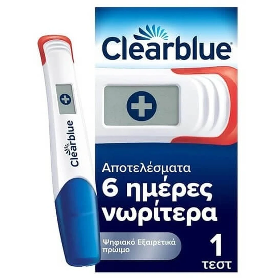 CLEARBLUE Test digital de embarazo precoz 1 unidad
