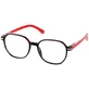 EYELEAD Presbyopiebril E265 Rood-Zwart Graniet 3,50