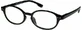 EYELEAD Leesbril-Presbyopie Zwart Rood Granulair E159 +2,50