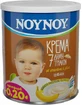 NOYNOY 7 Cremă de cereale cu vitamine și oligoelemente pentru sugari după 6 luni Banană și lapte 300g la preț special