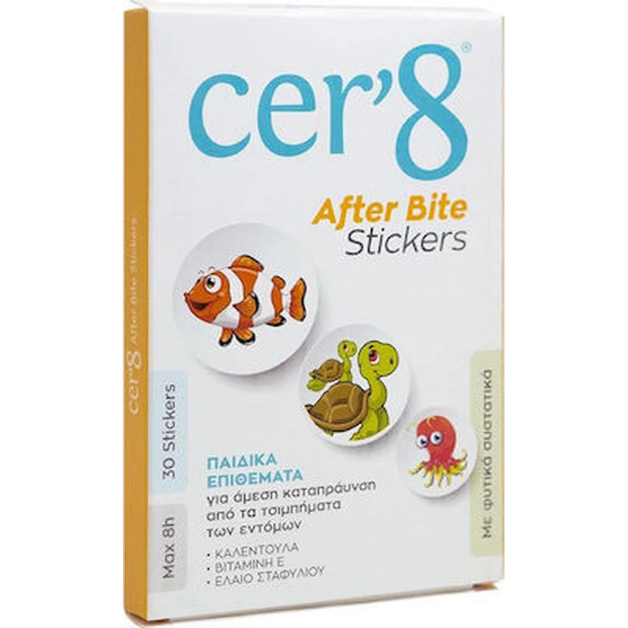 VICAN Cer8 Autocollants après piqûres Patchs pour enfants pour soulager les piqûres x30 pièces