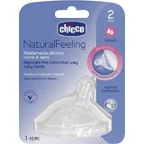 Chicco Natural Feeling Medium Flow Silikonsauger 2m+ 1 Stück 08102310