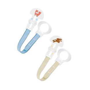 MAM Clip Set Cinta soporte chupete 2 piezas