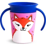 MUNCHKIN Miracle 360˚ Trainer Cup Training Cup with handles 177ml From 6 months in various colors - Pink Fox