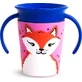 MUNCHKIN Miracle 360˚ Trainer Cup Training Cup mit Griffen 177ml Ab 6 Monaten in verschiedenen Farben - Pink Fox