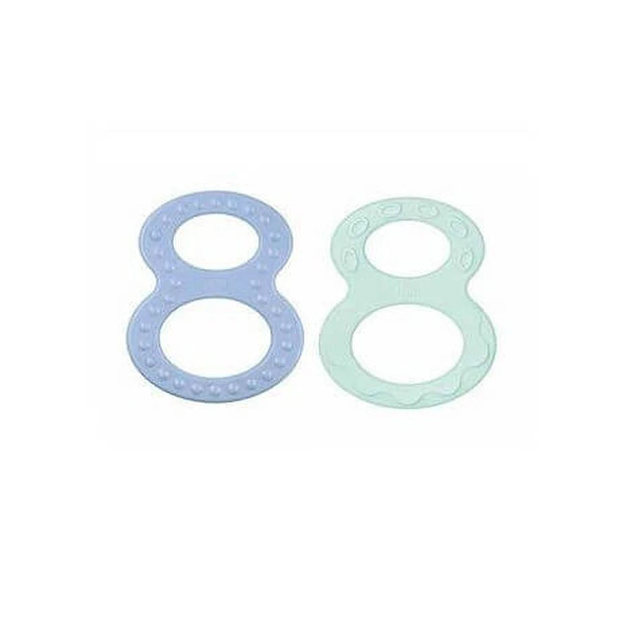 NUK Mordedor 8 x2 En Varios Colores - Azul