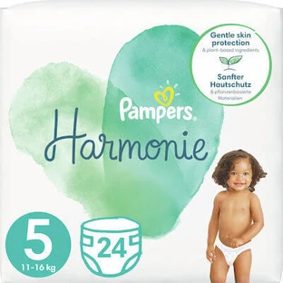 PAMPERS Harmonie Diaper With Sticker No5 11kg-16kg 24 Pieces