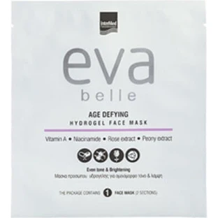 EVA Belle Age Defying Hydrogel Gezichtsmasker Hydrogel Gezichtsmasker Voor Gelijkmatige Tint & Glans 1 stuk