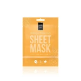 LAVISH CARE Mascarilla Facial Iluminadora Glow Me Con Vitamina C Para Tonificar y Dar Brillo 25g (Naranja)