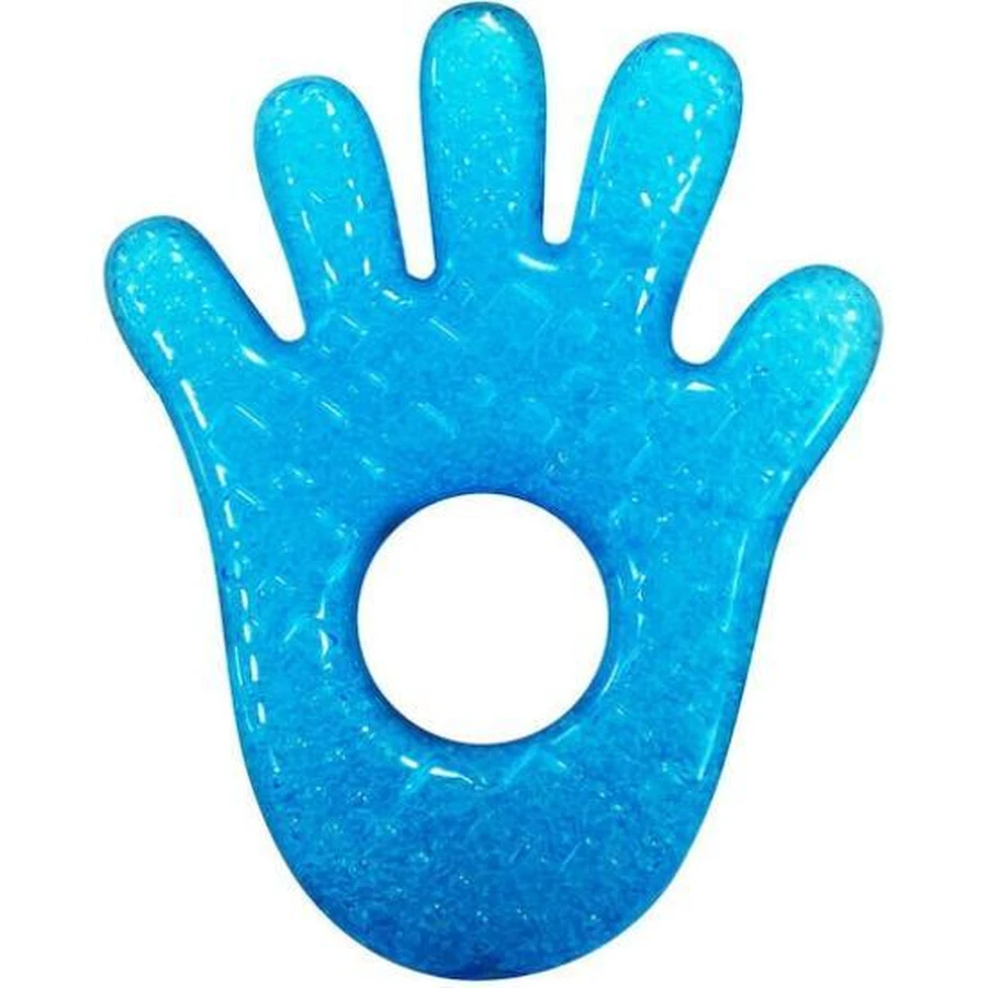 MUNCHKIN Fun Ice Mordedor Masticable 0m+ En forma de mano 3 Colores - Azul
