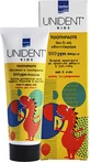 Pasta de dinți pentru copii UNIDENT 500ppm Bubble Gum Pasta de dinți pentru copii cu aromă de Bubble Gum 50ml